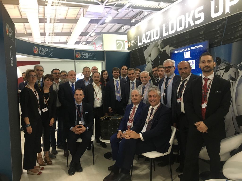 La Regione Lazio a Farnborough 2018