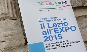 Rapporto Censis lazio all'Expo 2015