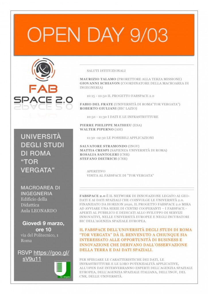 Open Day Fab Space 1