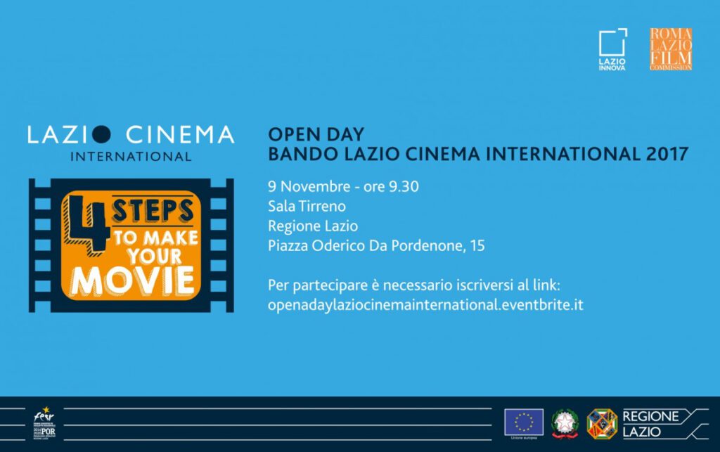 Open day Lazio Cinema International 2017