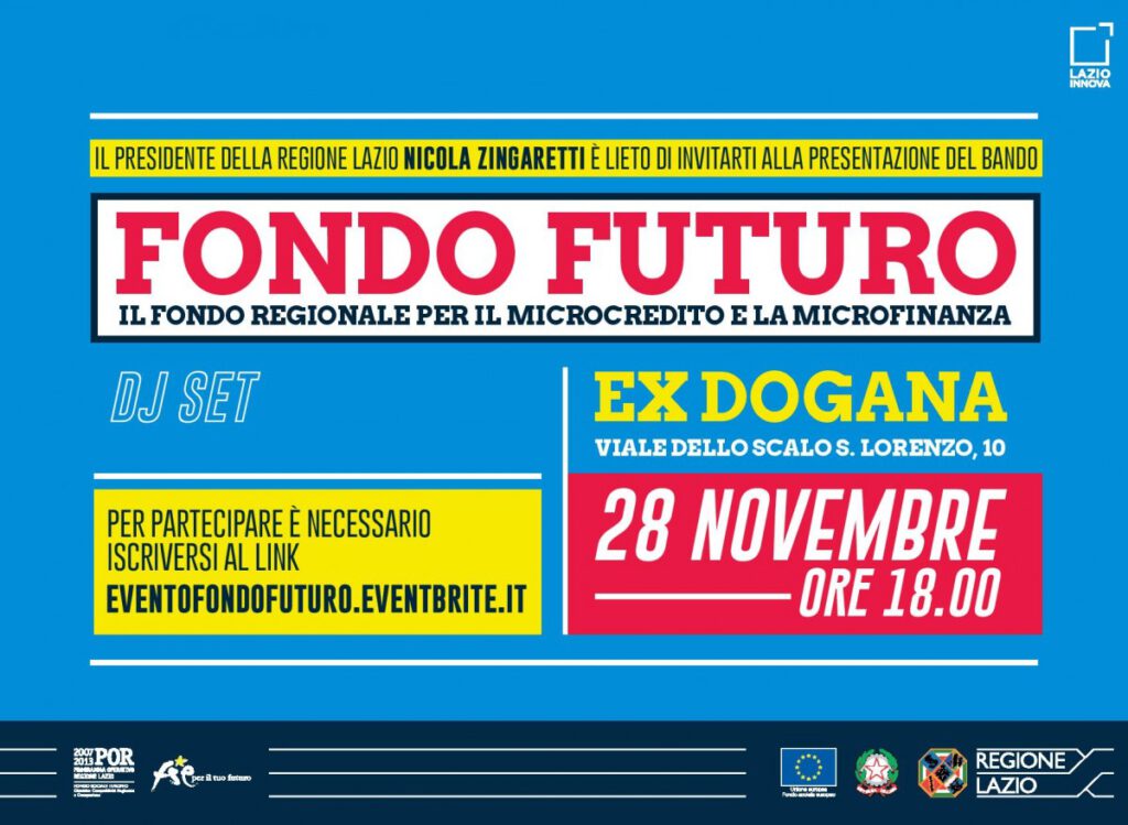 Presentazione bando Fondo Futuro