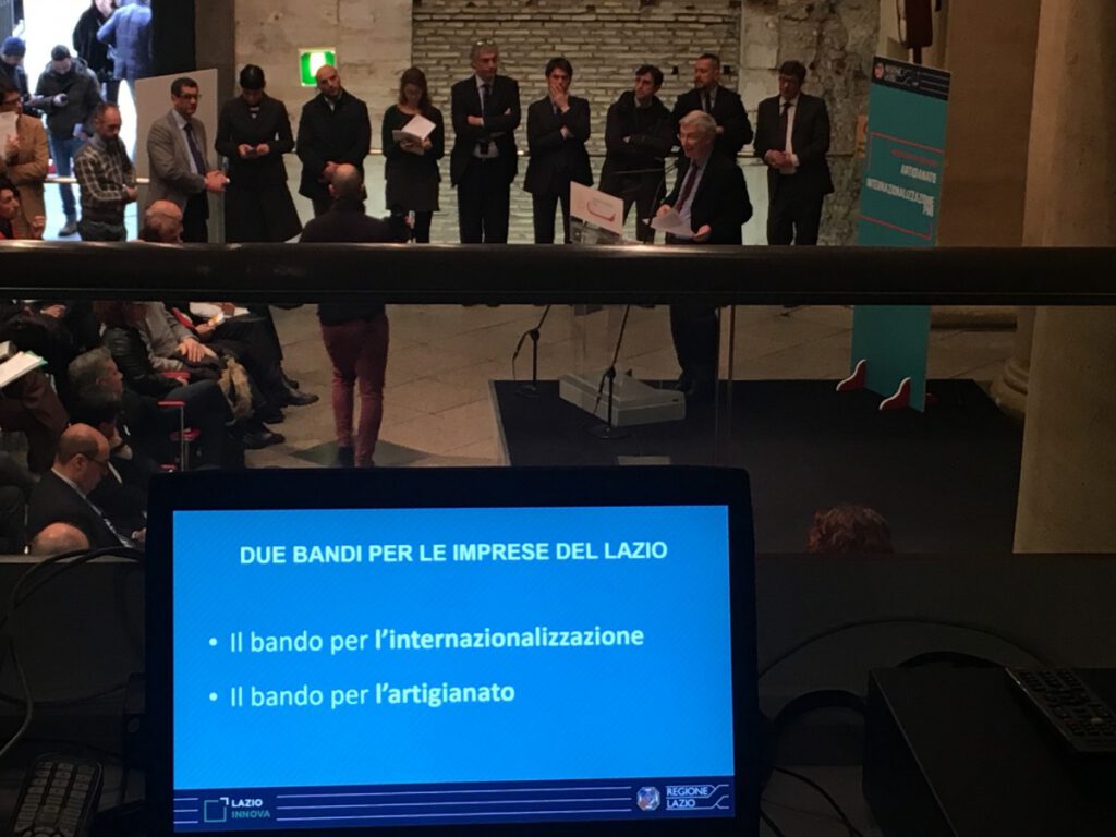 Dalla Regione oltre 5 mln per artigianato e internazionalizzazione delle Pmi