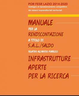 Infrastrutture – Rendicontazione_