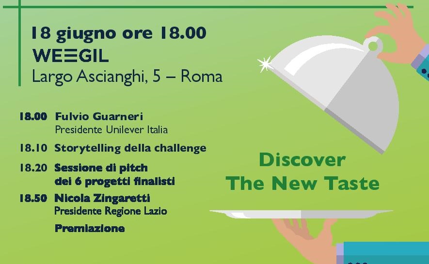 Challenge Discover The New Taste - Pitch finale e premiazione