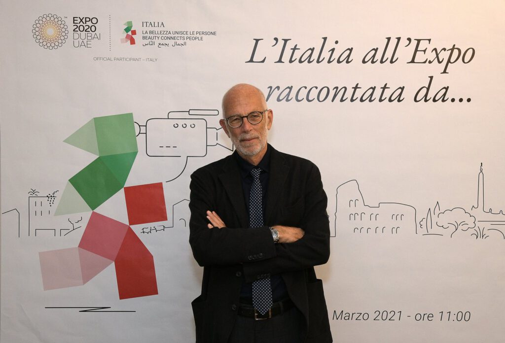 Il racconto di Salvatores sui territori del Lazio a Expo Dubai (foto Simone Comi)