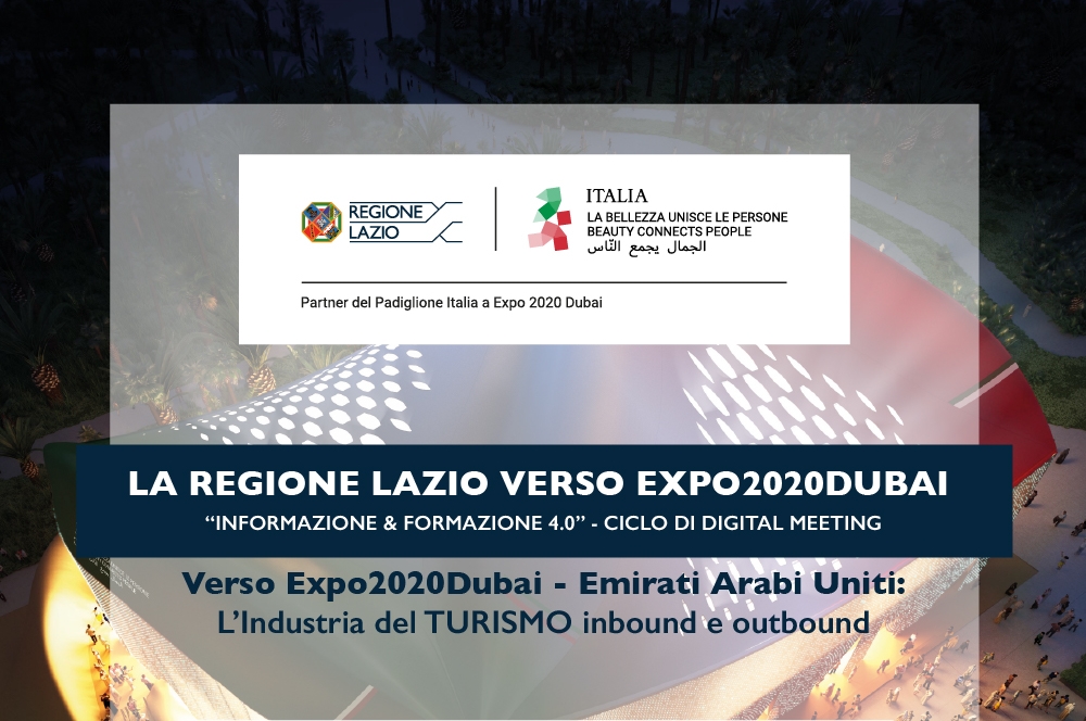 Verso Expo2020Dubai, l'industria del turismo inbound e outbound