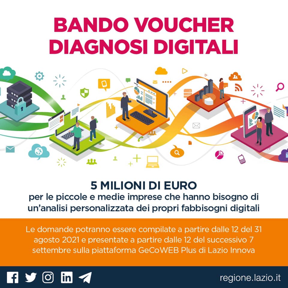 Bando da 5 milioni per Diagnosi digitali delle MPMI