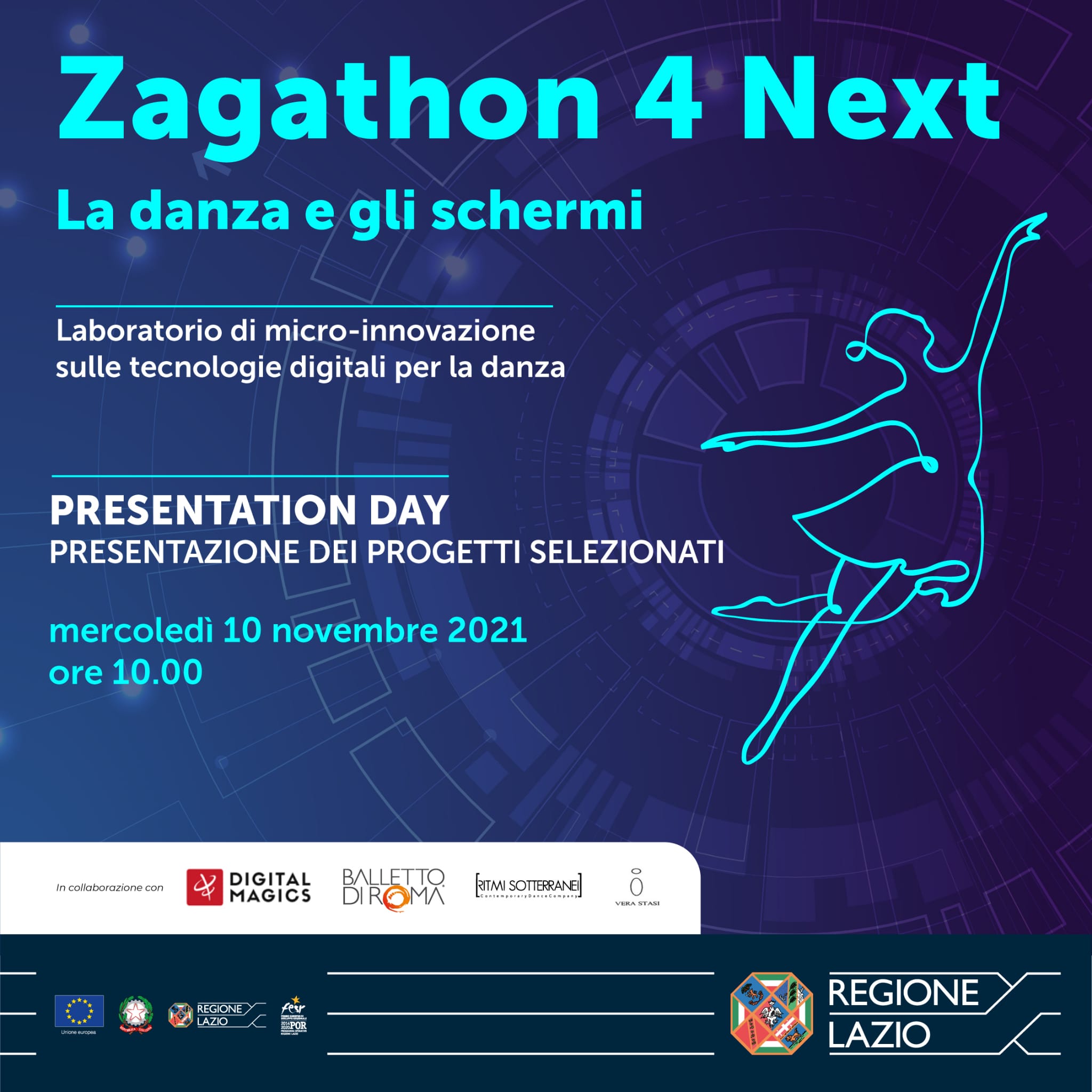 Open Day Zagathon 4 Next La Danza e gli Schermi