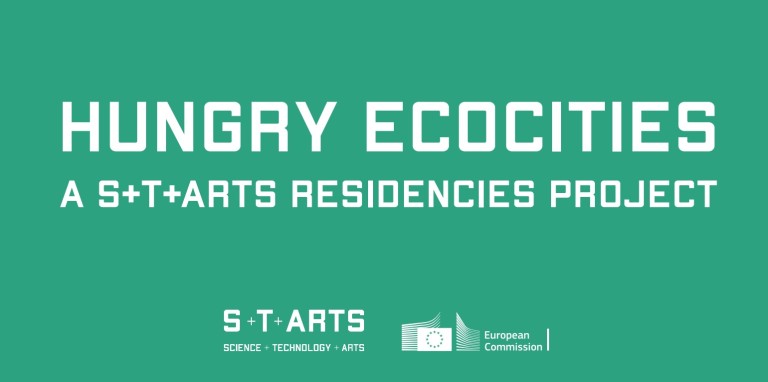 Banner bando S+T+ARTS Hungry EcoCities