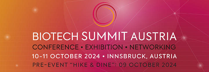 Banner Biotech Summit Austria - dettagli nell'articolo