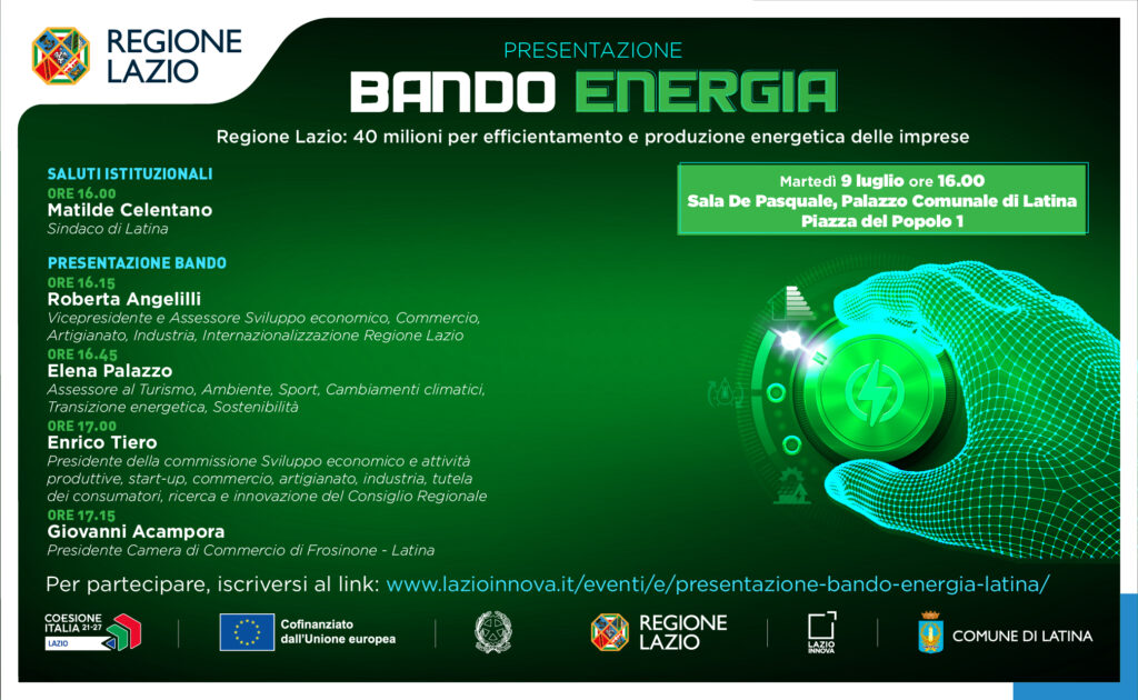 Social card incontro bando energia - informazioni nell'articolo
