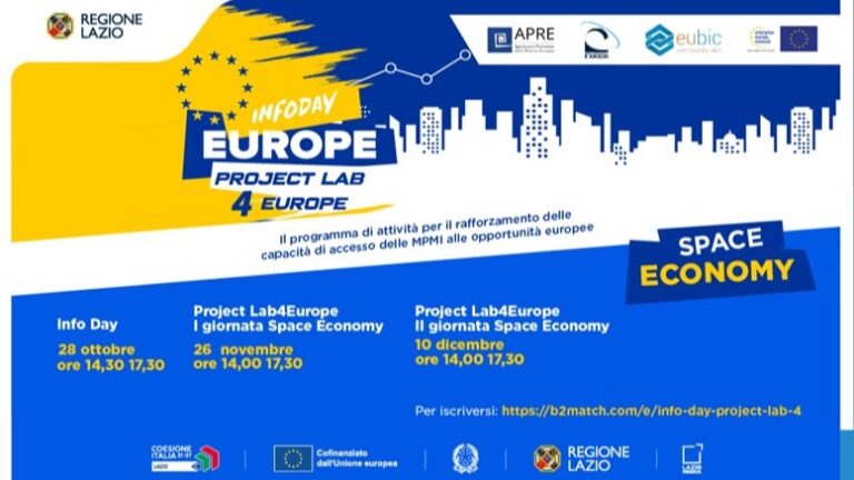 Info Day Europe/Project Lab Europe, il 28 ottobre appuntamento con la ...