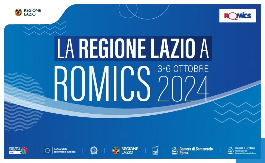 Dal 3 al 6 ottobre 2024 torna, in Fiera Roma, Romics il Festival Internazionale del Fumetto, Animazione, Cinema e Games, giunto alla sua XXXIII edizione.