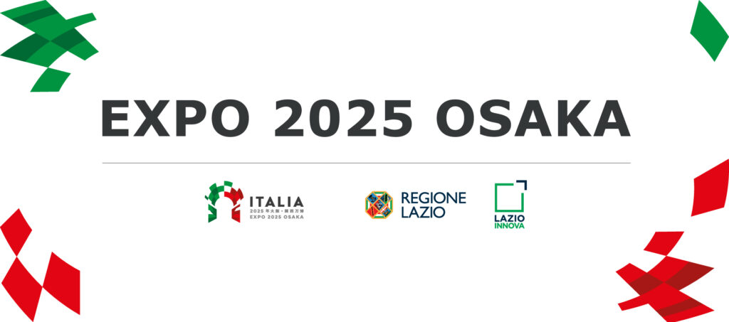 Banner Expo 2025 Osaka - Regione Lazio e Lazio Innova
