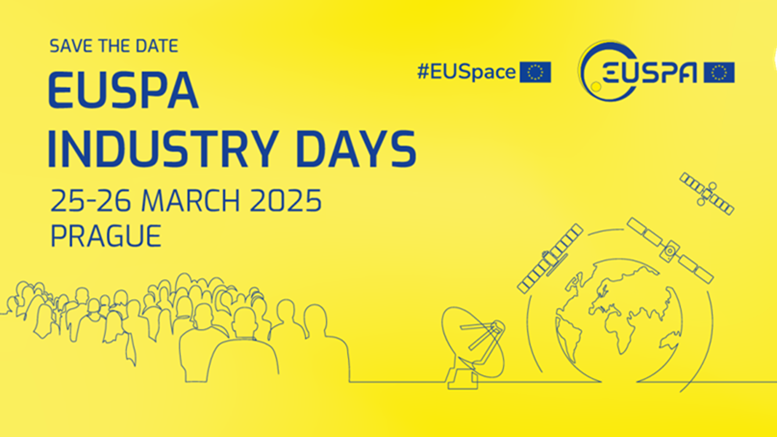 EUSPA Industry Days (Praga, 25-26 marzo) -dettagli nell'articolo
