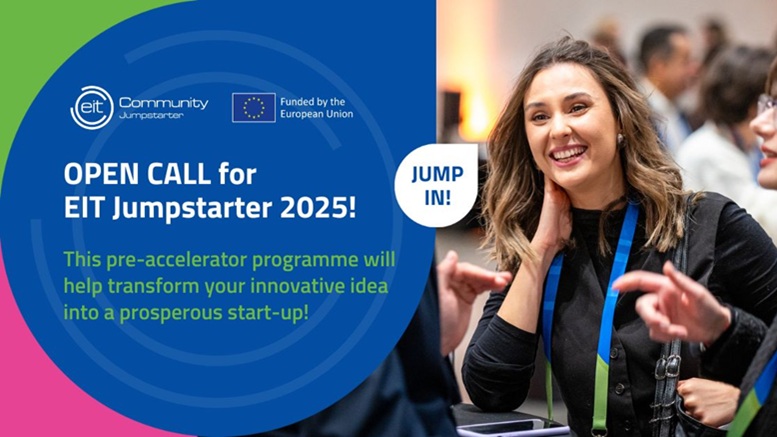Candidature al programma EIT Jumpstarters per innovatori emergenti - dettagli nell'articolo