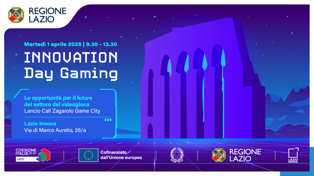Innovation Day Gaming (Roma, 1° aprile): dettagli nell'articolo