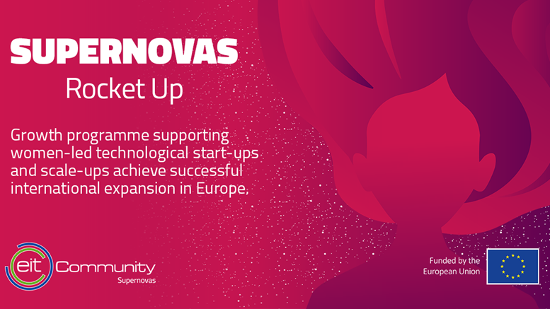 Banner programma europeo Supernovas Rocket Up - dettagli sul bando nell'articolo