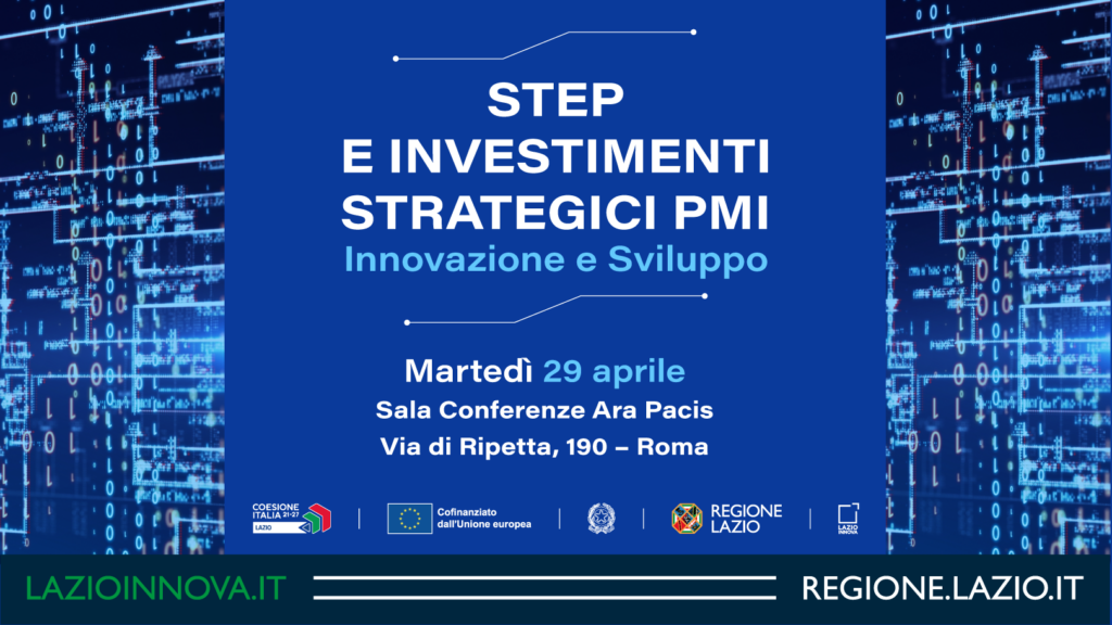 Presentazione bandi STEP e investimenti strategici (29 aprile): dettagli nell'articolo