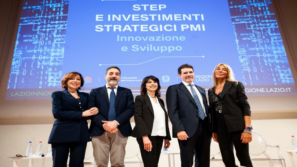 Regione Lazio, presentati i bandi STEP e Investimenti Strategici