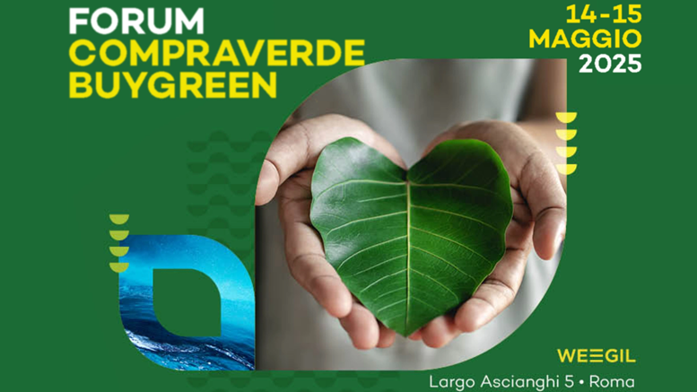 Banner Forum Compreverde Buygreen (Roma, 14-15 maggio): dettagli nell'articolo