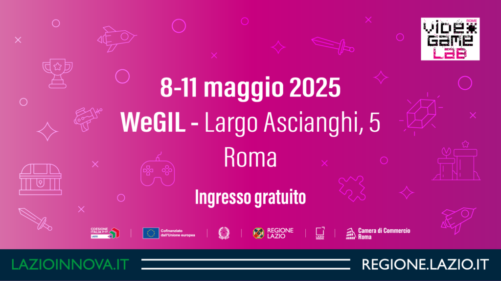 Il festival nazionale dedicato agli applied games torna dall’8 all’11 maggio 2025