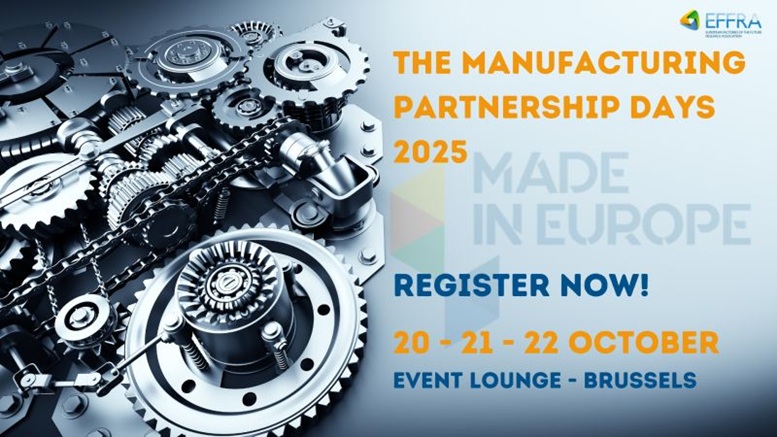 The Manufacturing Partnership Days (20-22 ottobre): dettagli nell'articolo