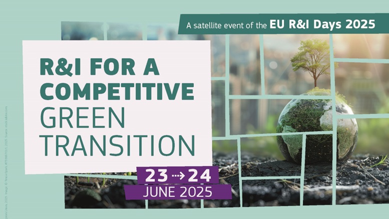 R&I for a Competitive Green Transition (23-24 giugno, a Bruxelles e online: dettagli nell'articolo