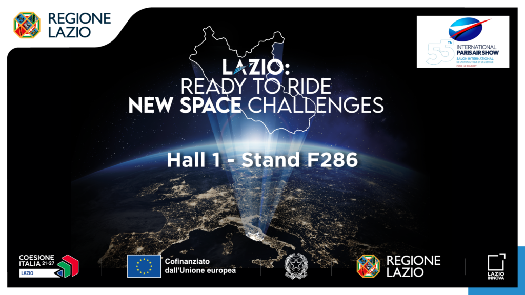 La Regione Lazio e Lazio Innova al Salone internazionale dell’Aeronautica e dello Spazio di Parigi con una collettiva di imprese innovative