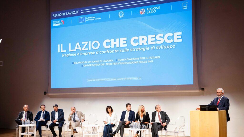 Il Lazio che cresce (Roma, 22 luglio): dettagli nell'articolo