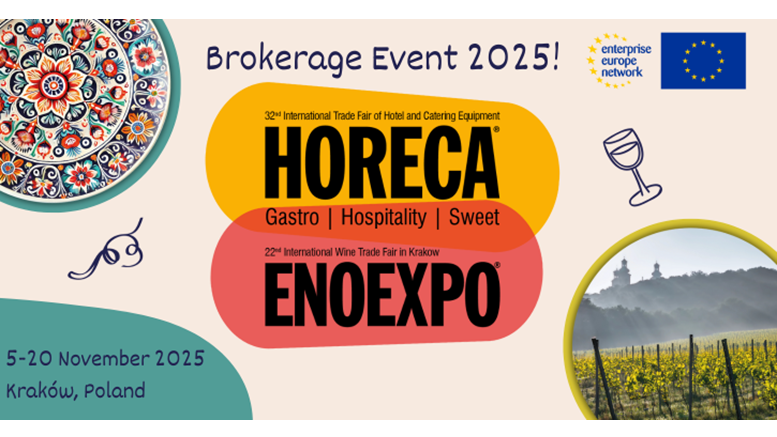 HORECA - ENOEXPO 2025 - Brokerage Event (Cracovia, 5-20 novembre): dettagli nell'articolo