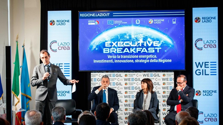 Executive breakfast - Transizione energetica (WEGIL, 4 dicembre): dettagli nell'articolo