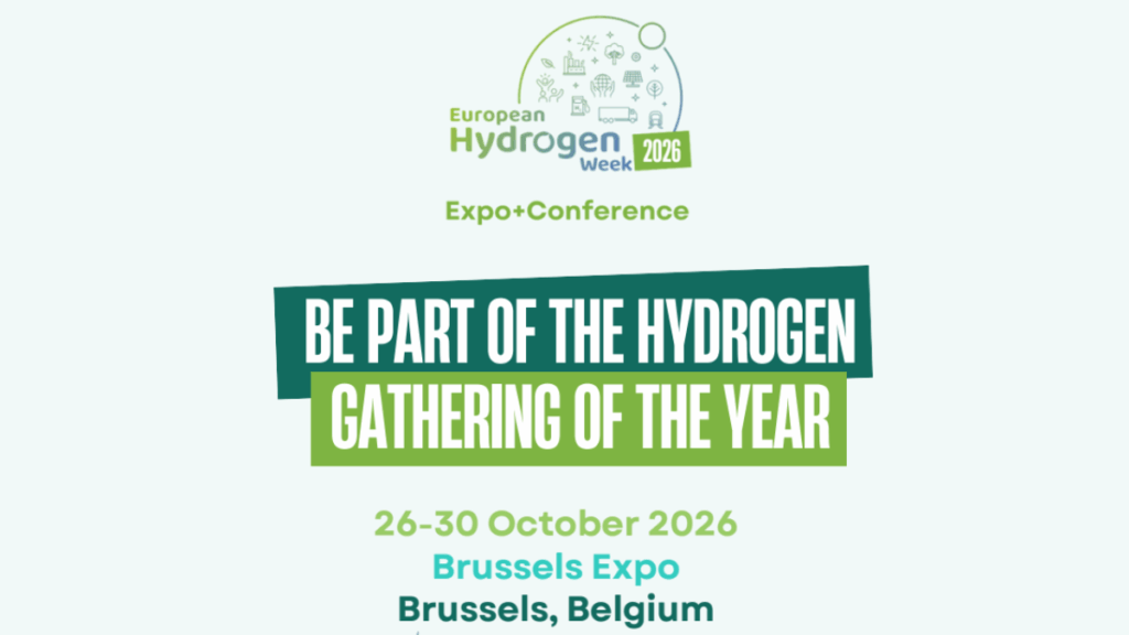 Settimana europea dell'idrogeno (Bruxelles, 26-60 ottobre 2026): dettagli nell'articolo