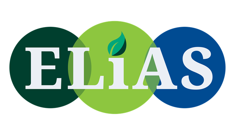 Logo progetto europeo ELIAS, nell'articolo dettagli sul bando (intelligenza artificiale e sostenibilità) per imprese e ONG