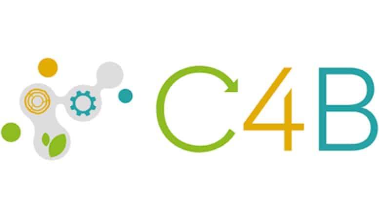 Logo del progetto C4B, nell'articolo dettagli sul bando per la sperimentazione di modelli di business innovativi nella bioeconomia circolare