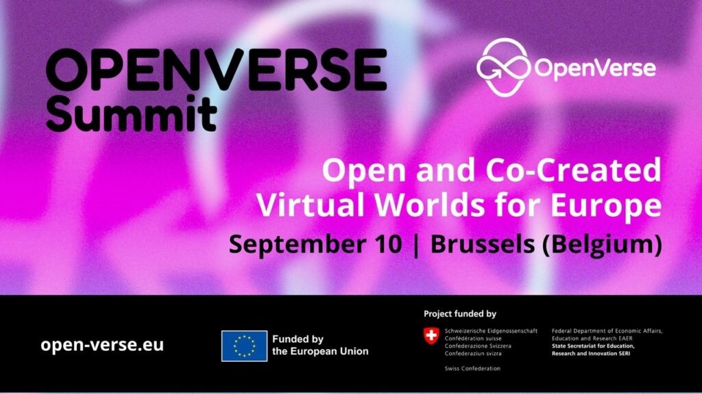 OPEVERSE Summit 2026, il 10 settembre a Bruxelles evento dedicato allo sviluppo di mondi virtuali aperti, interoperabili e human-centric. Dettagli nell'articolo