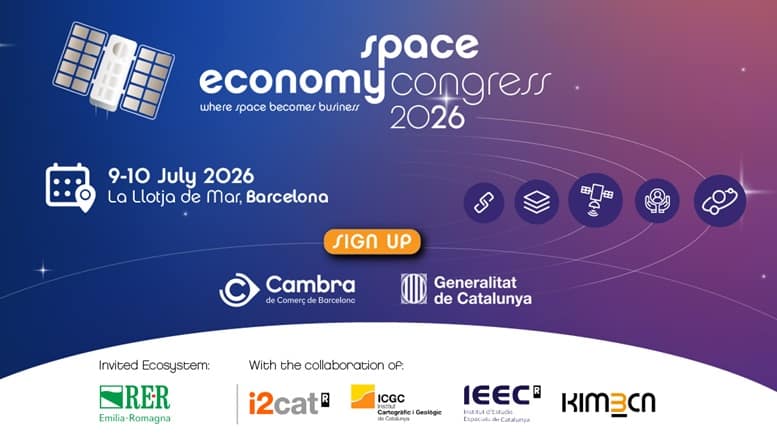 Space Economy Congress 2026, a Barcellona dal 9 al 10 luglio. Dettagli nell'articolo