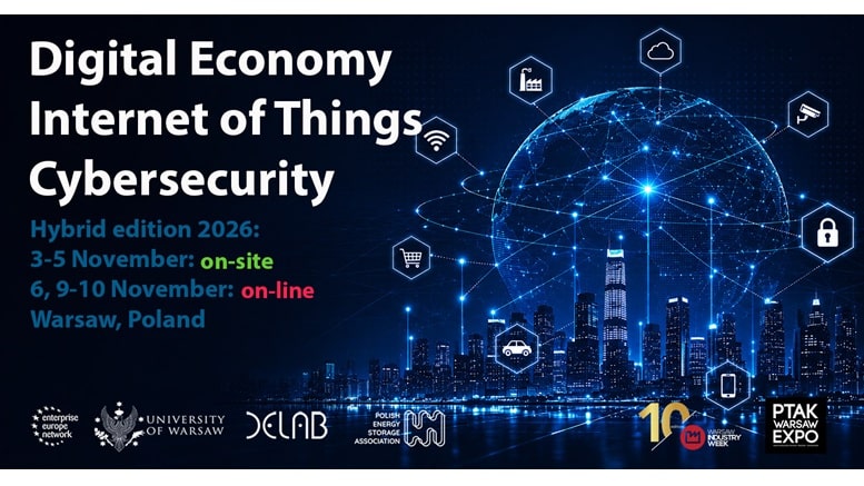 DEICy 2026 (Digital Economy, IoT, Cybersecurity), dal 3 al 10 novembre evento b2b in formato ibrido. Dettagli nell'articolo