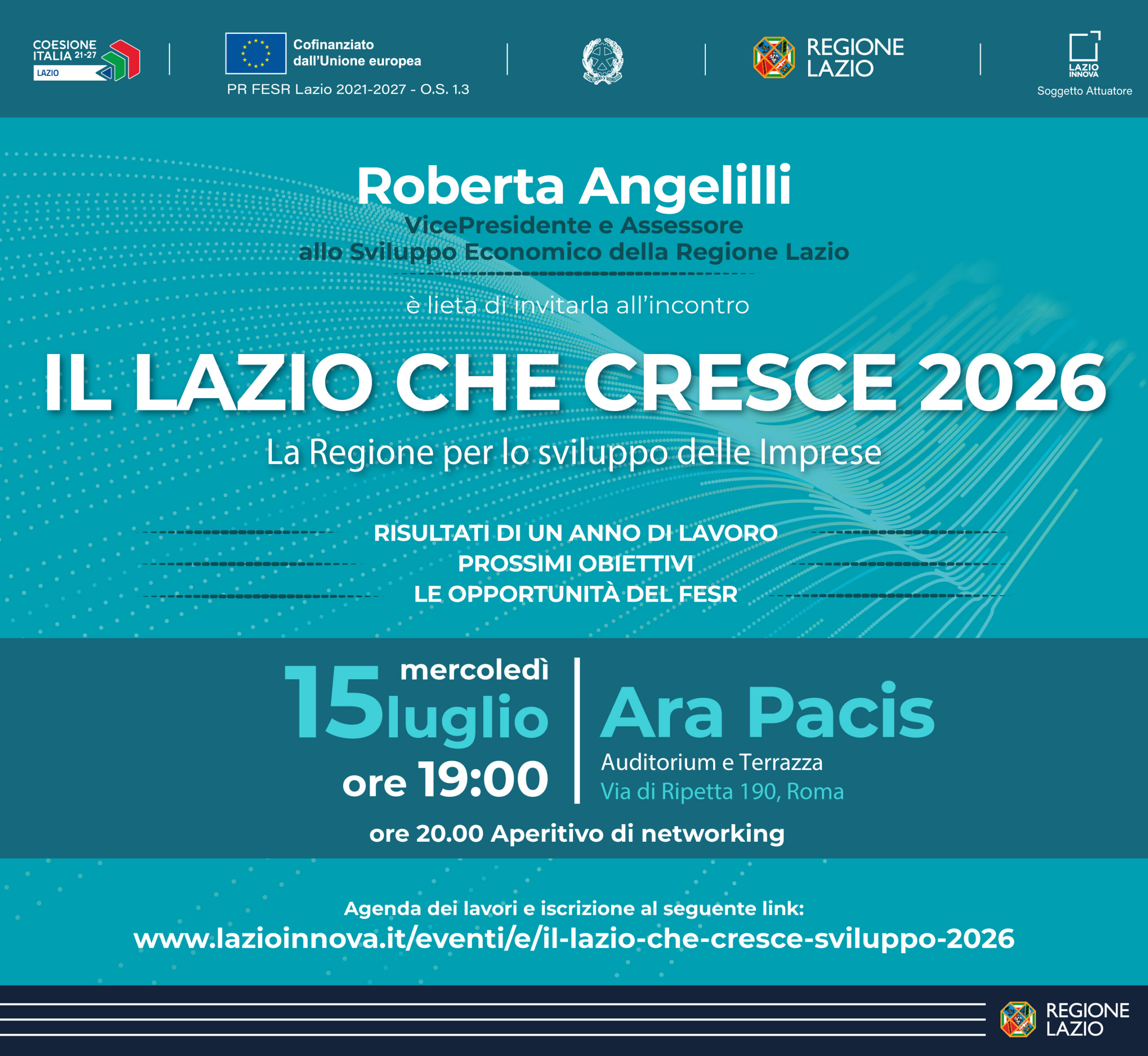 Il Lazio che cresce 2026 - info nella descrizione