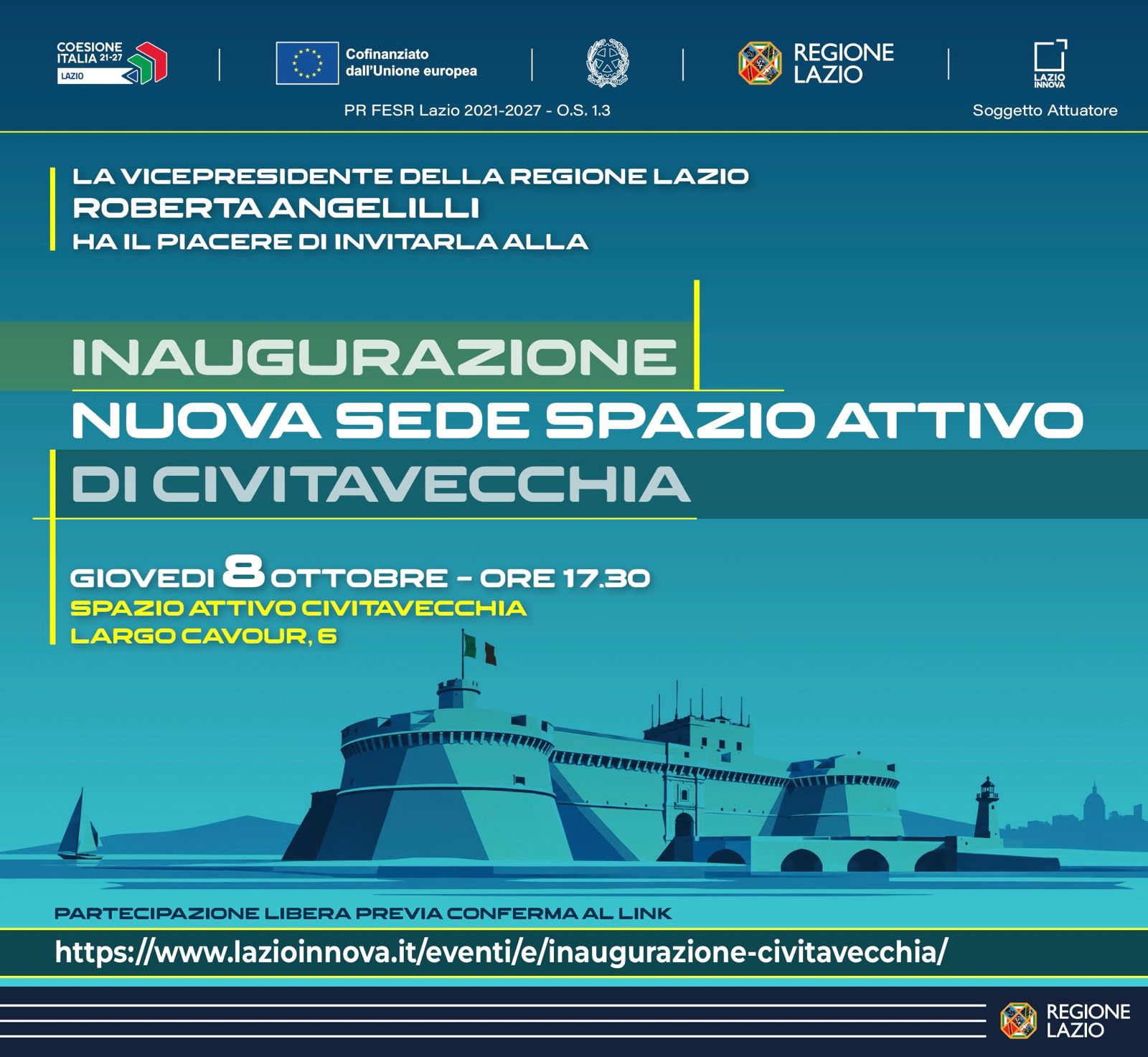 Inaugurazione se spazio attivo Civitavecchia