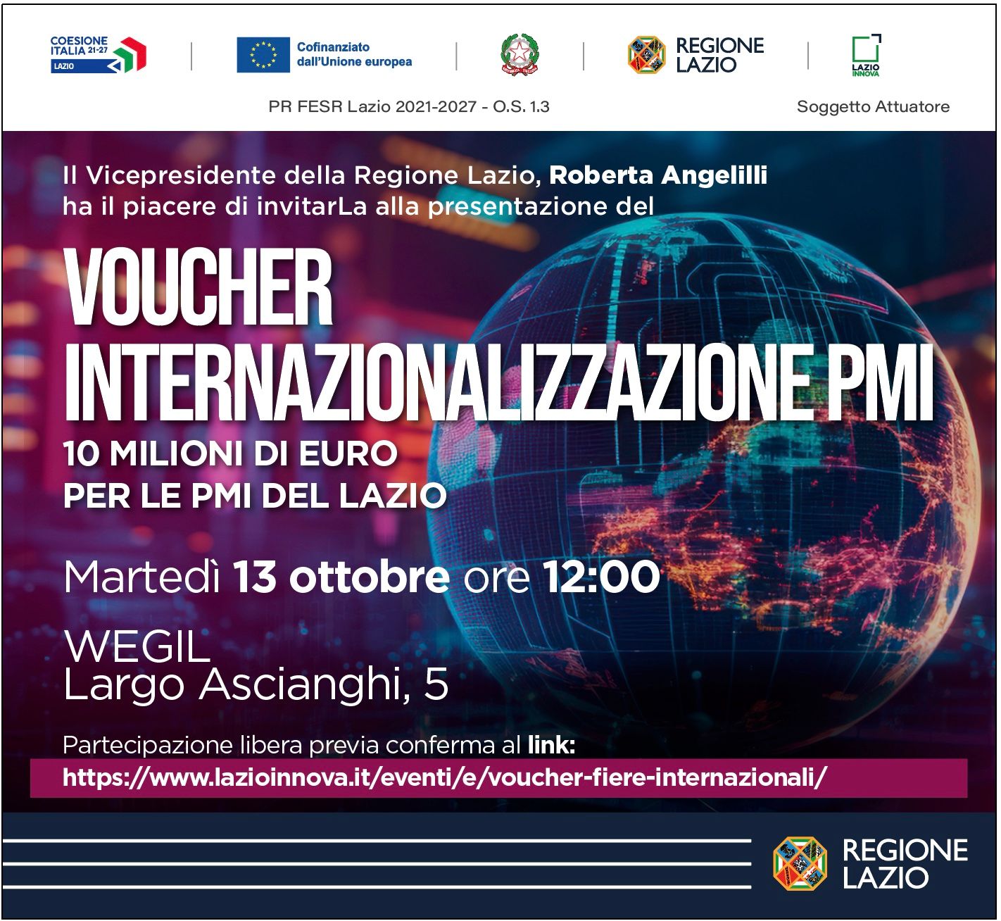 Voucher Internazionalizzazione PMI