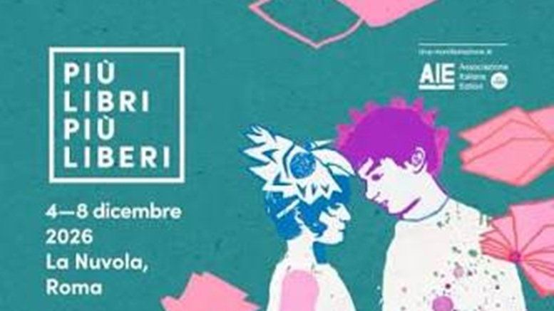 Più Libri Più Liberi. 4-8 dicembre 2026, La Nuvola, Roma
