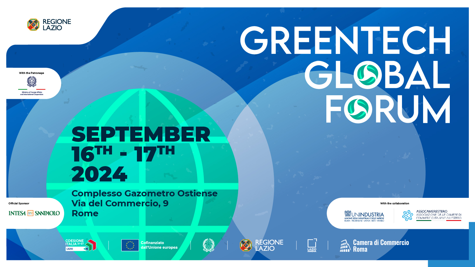 save the date Greentech Global Forum