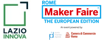 Loghi Lazio Innova e Maker Faire