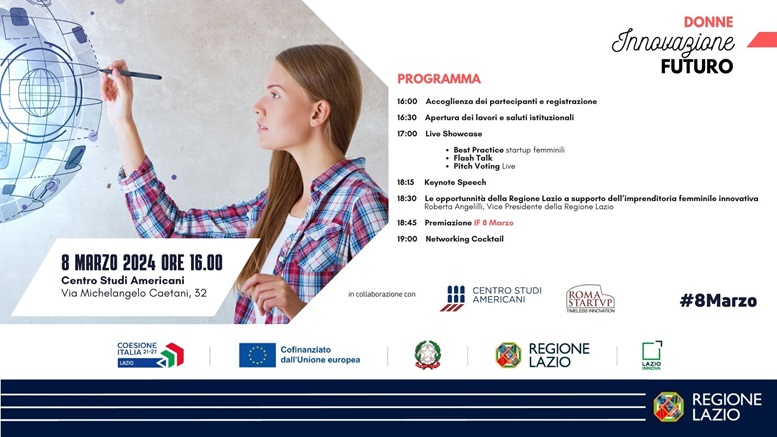 Donne Innovazione Futuro 8 marzo 2024