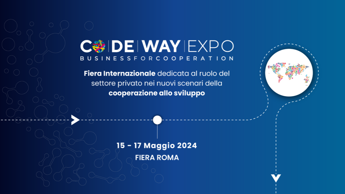 Locandina Codeway Expo. Info nella pagina