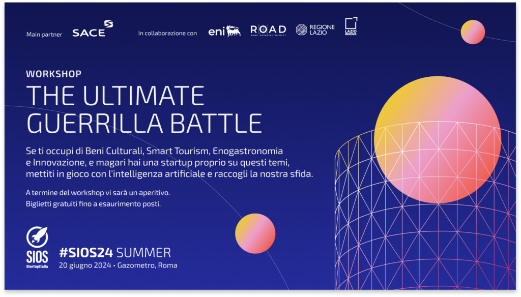 Locandina Workshop "The Ultimate Guerrilla Battle" - Info nella news