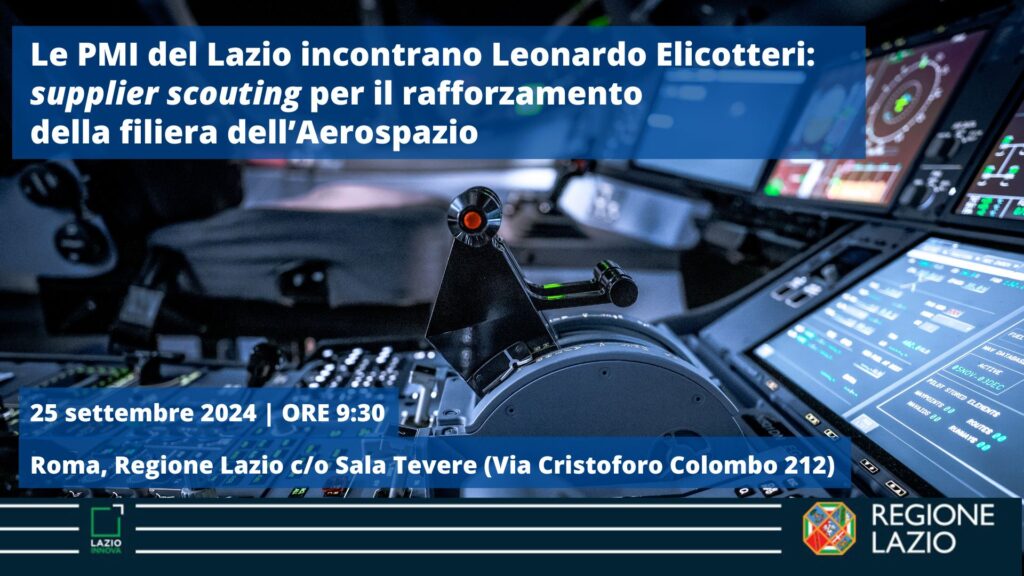Save The date Incontro con Leonardo Elicotteri Info nella pagina