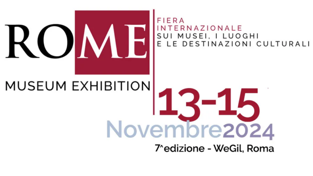 Locandina RO.ME. Museum Exhibition 2024. info nella pagina