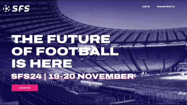 Locandina Social Football Summit. Info nella pagina